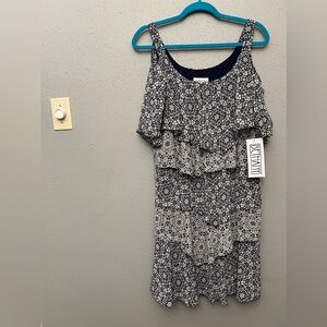 Bethany tiered ruffled dress sz8
